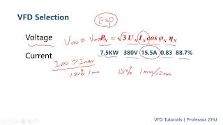 VFD Lesson 10 - Selection of Frequency converter (Part 2)
