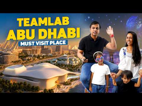 Why TeamLab Phenomena Abu Dhabi is a MUST VISIT in 2026! 🤯 | Full Tour | Telugu NRI Vlogs