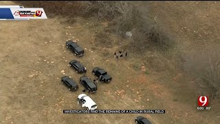 Investigators Find Remains Of Child In Grady County Field
