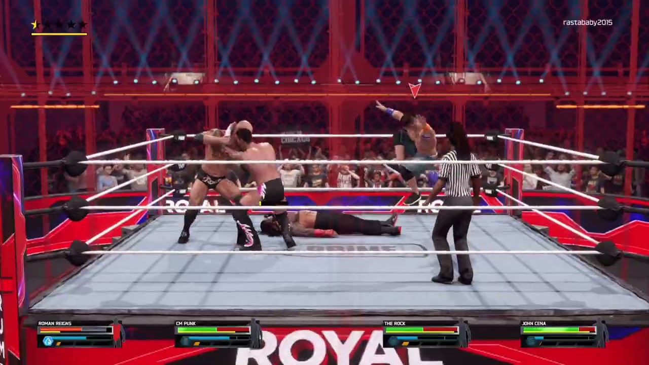 WWE 2K25 avec des potes 😂😂