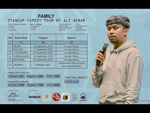 Stand Up Review - Family by Ali Akbar