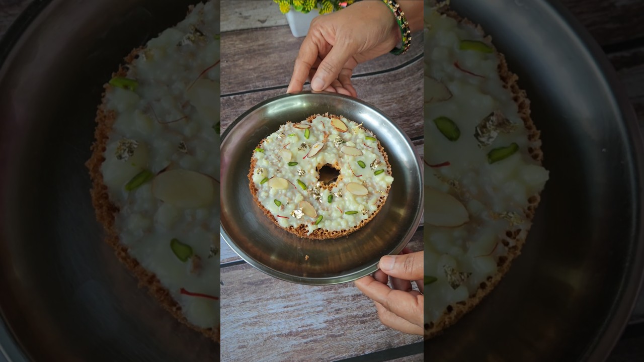 Malai Ghevar #viralvideo #shortvideo #shorts #ghevar #food #foodies #cookingvlog #easyrecipe#cooking