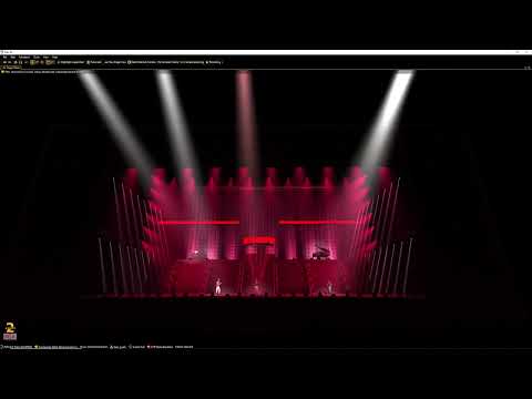 Stromae - L'enfer Lightshow GrandMa Timecode