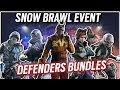 *NEW* DEFENDERS BUNDLES - SNOW BRAWL EVENT - IN GAME SHOWCASE - OPERATION HIGH CALIBRE