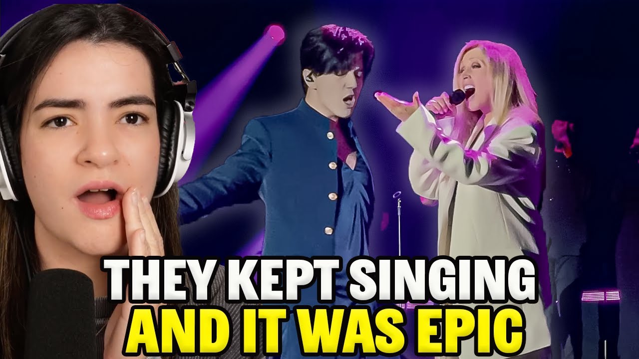 Dimash & Lara Fabian Perform 