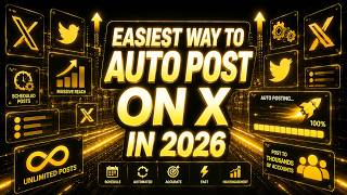 How To Auto Post On X 2026 | How To Auto Post On Twitter | X Auto Post Bot | Tool Auto Post Twitter