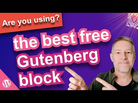 Video: Apakah gutenberg wordpress gratis?