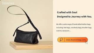 Dwarves Vegetable Tanned Leather Hobo Bag Review | Small Black Crossbody & Shoulder Bag