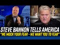 Steve Bannon Wildly Threatens “EVERYONE WHO OPPOSES TRUMP!”