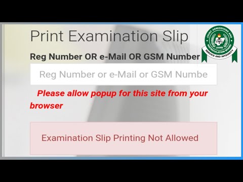 How To Reprint Your JAMB Slip 2022 In Just A Few Minutes!