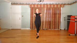 Lets Dance Sc Ms. Regina Jazz 1 Fi-A Fired Up Tutorial