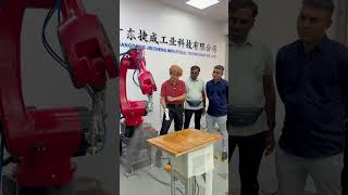 Spraying robot #spray #robot #factory #industrial #industrialrobot