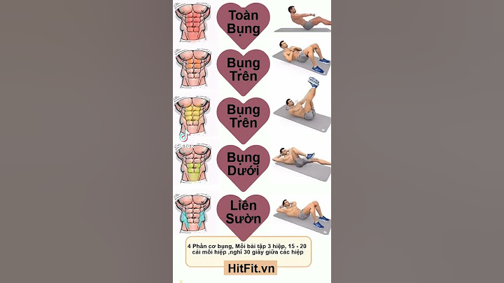 Hướng dẫn cách tập bụng 6 múi