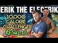 Erik the Electrik || 10,000 Calorie Anabolic Cookbook Challenge || The RESULTS!!!