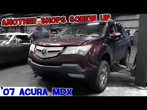 Total mess! Last shop really screwed up on this '07 Acura MDX. What does the CAR WIZARD find?