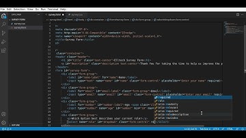 How to make a survey form | with html and css | fully Responsive