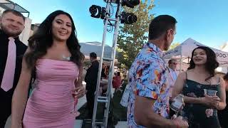 Schmoozing the money at a non profit event!