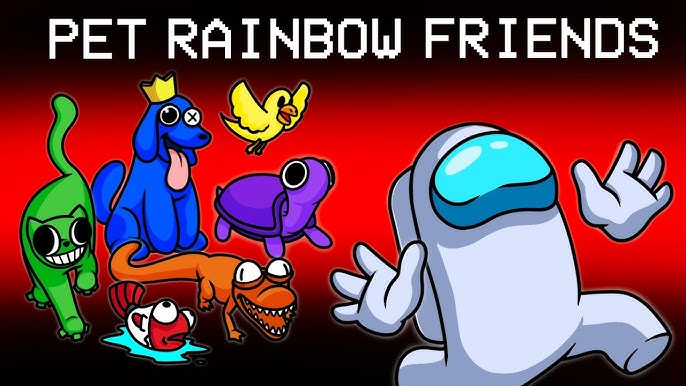 THE RAINBOW FRIENDS ARE GIRLS in Among Us 