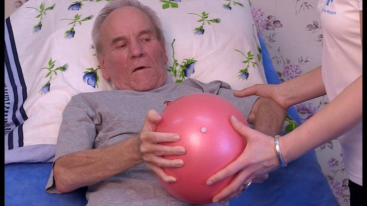 Ćwiczenia w pozycji półsiedzącej