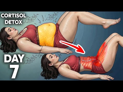 Day 7 of 7 | Somatic Workout | Drop Stress (Cortisol) to Control & Melt Belly Fat | Lazy Bed...