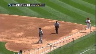 2012/06/03 Ackley starts double play