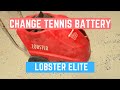 How to Change Battery on Lobster Elite Tennis Machine(EASY!)