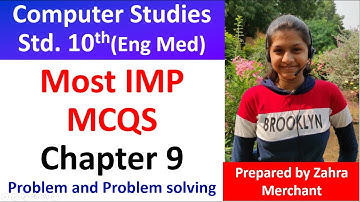 10th Std Computer Studies Ch9 |MCQS | English Medium |GSEB