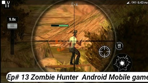 Zombie Hunter Apocalypse Android Gameplay   Shooting game Walkthrough Part # 13 IOS , Android mp4