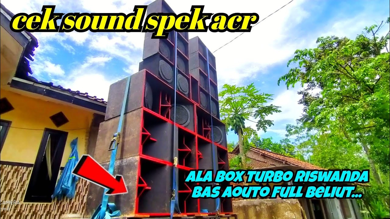 cek sound Kurnia productions box radiator andalan Riswanda,bikin auto ...