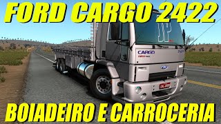 Ford Cargo 2422 No Boiadeiro E Carroceira Ets2 1.371.38