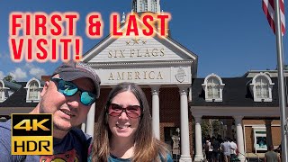 Goodbye Six Flags America | Our First & Last Visit | Closing for Good