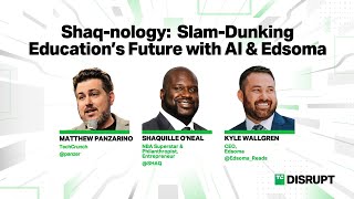 Shaq's Investing in Educational AI With Edsoma, Learn Why | TechCrunch Disrupt 2023 Shaq's Investing in Educational AI With Edsoma, Learn Why | TechCrunch Disrupt 2023