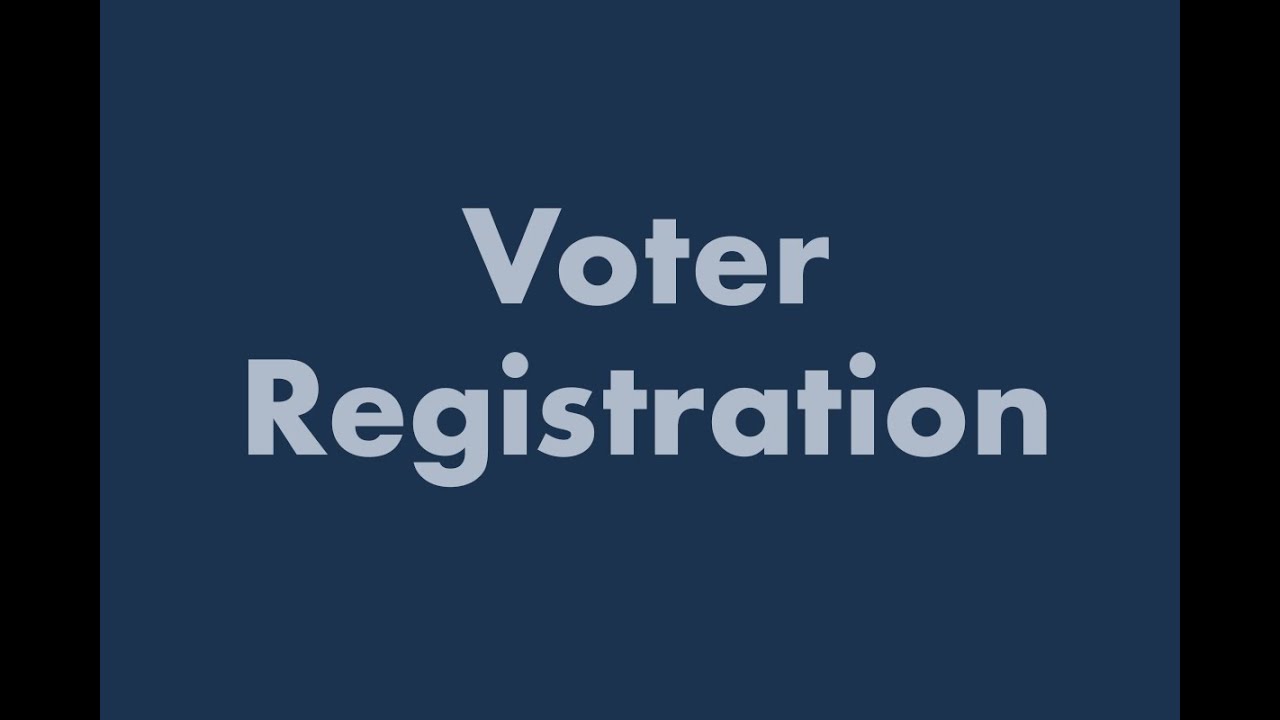 How to Register to Vote Online! - YouTube
