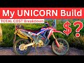 Crf 300 rally build cost