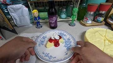 Fallout 76 Food POV Perfect preserved pie 4k 60hz