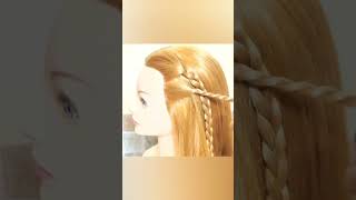 #youtubeshorts #open hairstyle #attractive open Hairstyle for function #beautiful hairstyle for girl