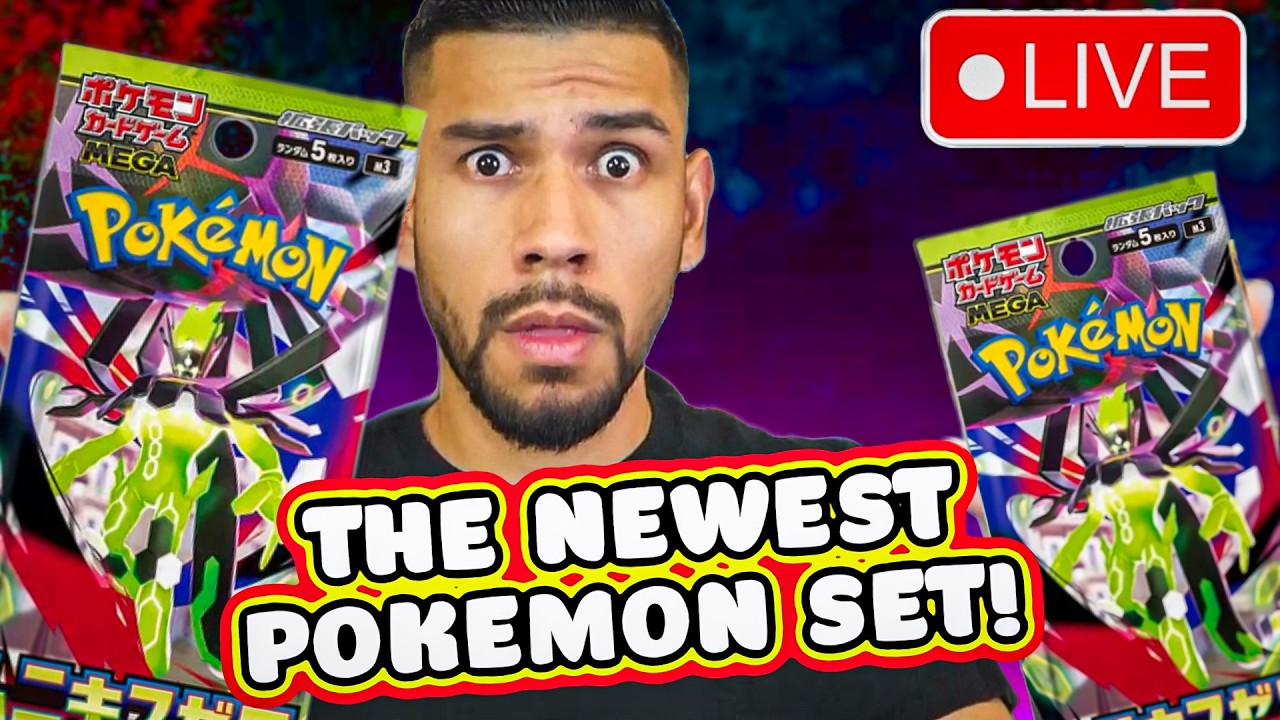 Opening Pokemon's Newest Mega Set! Japanese Perfect Order! Mystery Packs + Members Giveaway!