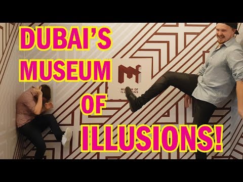 Inside Dubai’s epic MUSEUM OF ILLUSIONS! (2018)