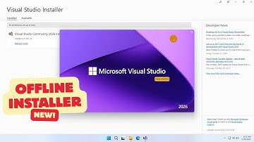 Visual Studio 2026 Offline Installer (How to Install)