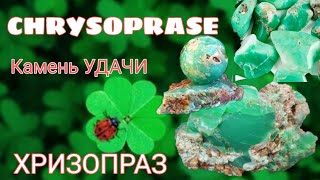 Камень удачи и процветания. Хризопраз. Chrysoprase. Камень богатства. Изобилие во всем. Lucky Stone.