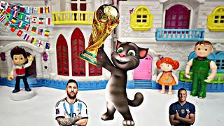 القط توم في كأس العالم l ليلى في كأس العالم l يوميات ليلى 