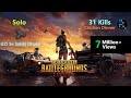 [Hindi] PUBG Mobile | Solo 31 Kills Original Power Of UZI