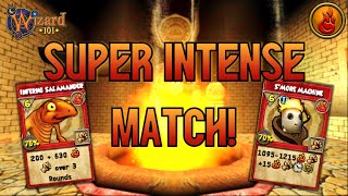 Wizard101 Max Fire Pvp 140 Super Intense Match