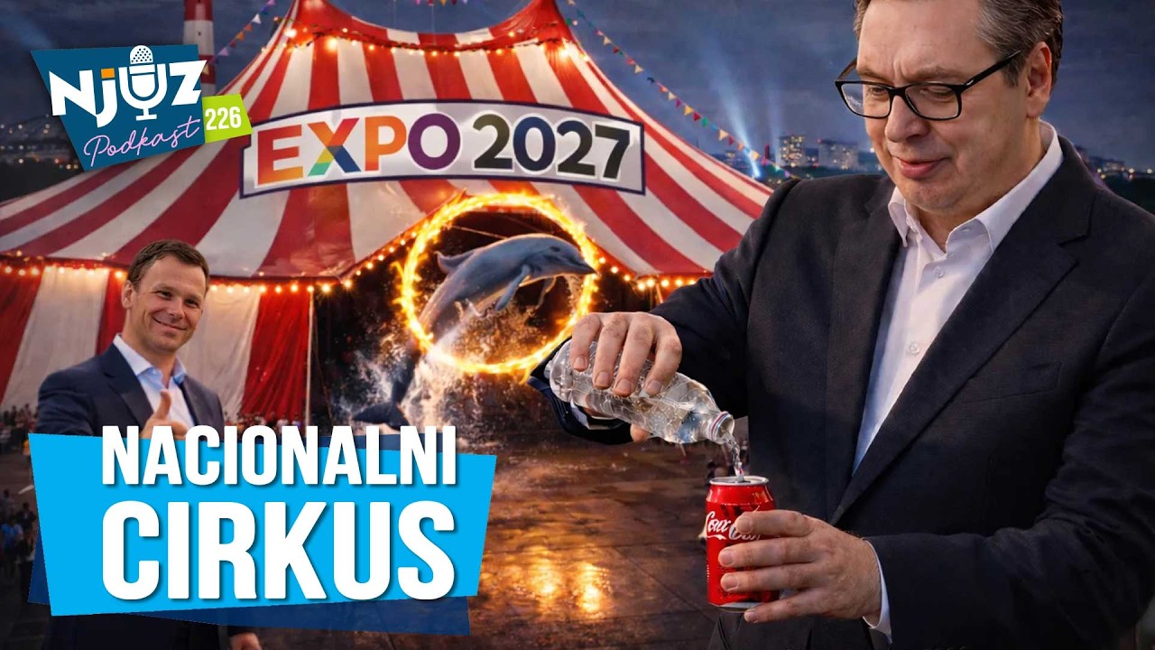NACIONALNI CIRKUS: Šapić gradi svetionik, Vučić u Boru i Ćuta na Informeru! : Njuz Podkast 226