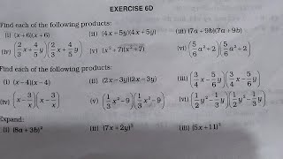 Live | 💥 RS Aggarwal Class 8 Algebra | Exercise 6D Full Solution | Algebra Made Easy 🔥