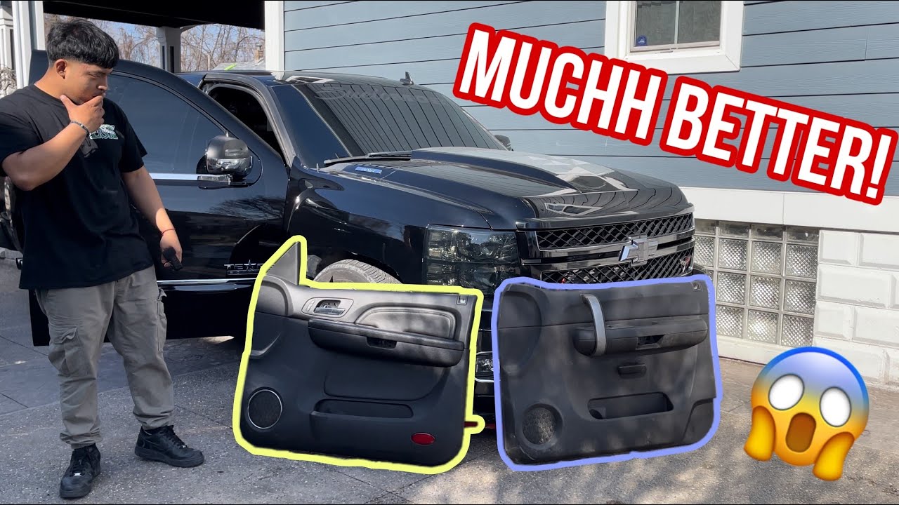 INSTALLING DENALI/ESCALADE DOOR PANELS ON MY NNBS!!