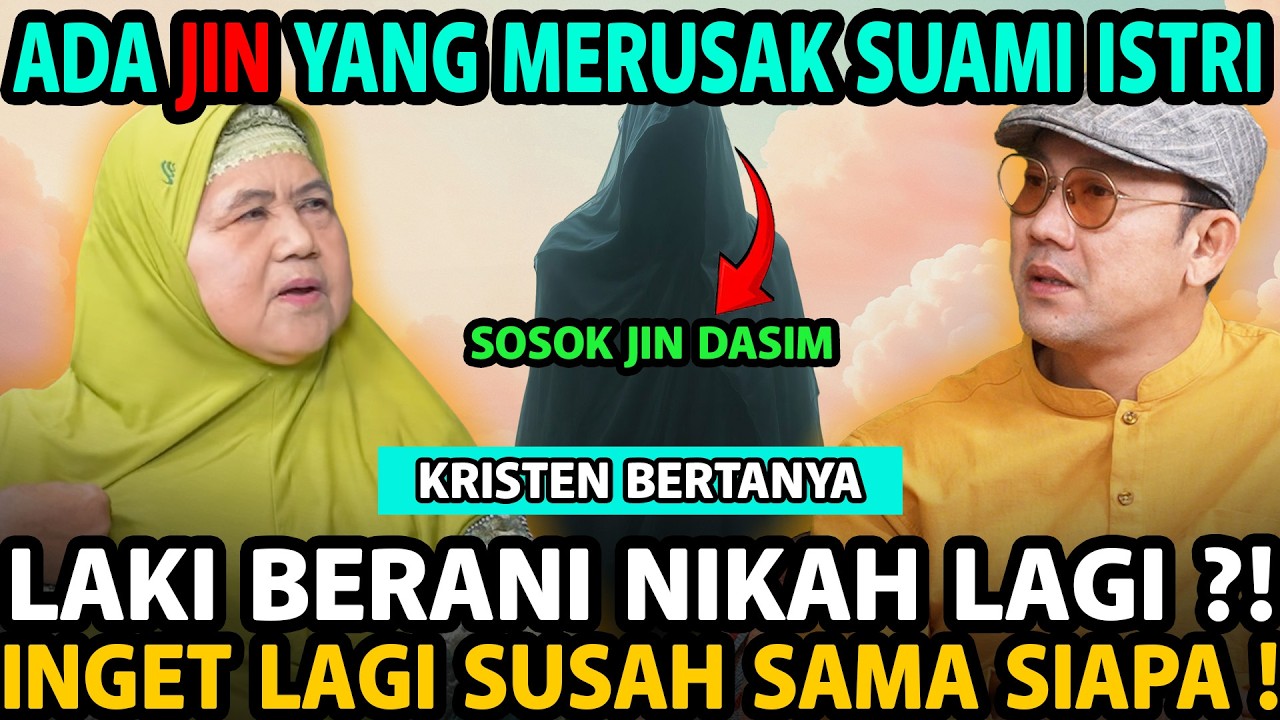 HUKUM MENYAKITI HATI ISTRI DAN JANJI SOAL KARMA⁉️ KRISTEN BERTANYA, MAMAH DEDEH MENJAWAB‼️