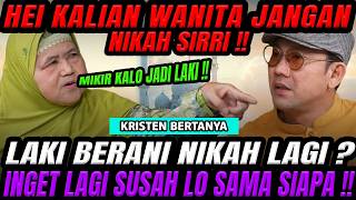 Download Lagu HUKUM MENYAKITI HATI ISTRI DAN JANJI SOAL KARMA⁉️ KRISTEN BERTANYA, MAMAH DEDEH MENJAWAB‼️ MP3