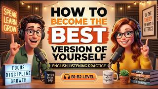 How to Become the Best Version of Yourself | English Listening Practice (B1–B2)