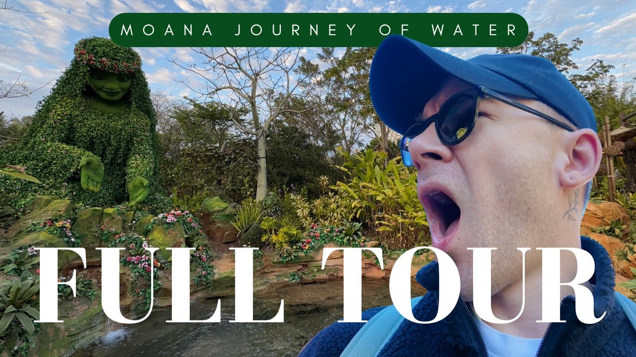 FULL Moana: Journey of Water Tour at EPCOT 2025